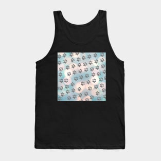 Paw Pattern Tank Top